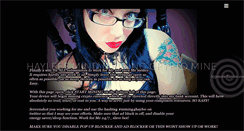 Desktop Screenshot of hayleesbliss.com